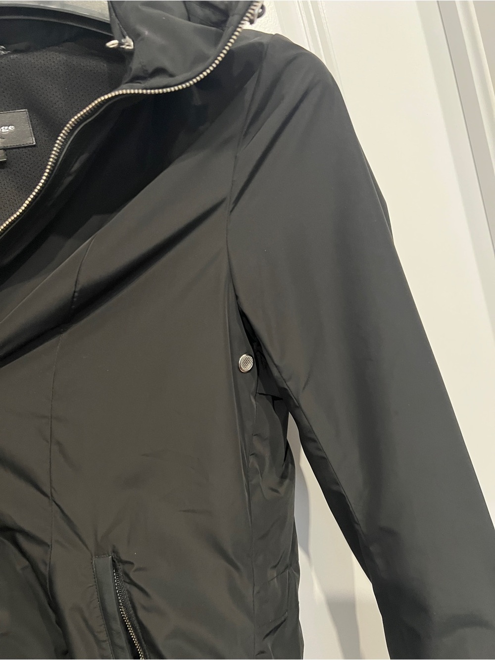 Mackage Black Utility Hooded Jacket